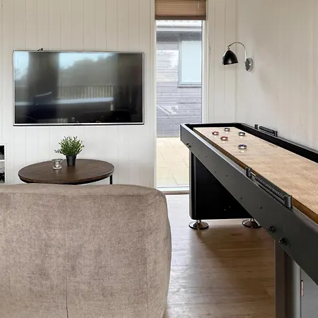 Holiday home 9 Bedroom Lovely In Ringkobing Sondervig